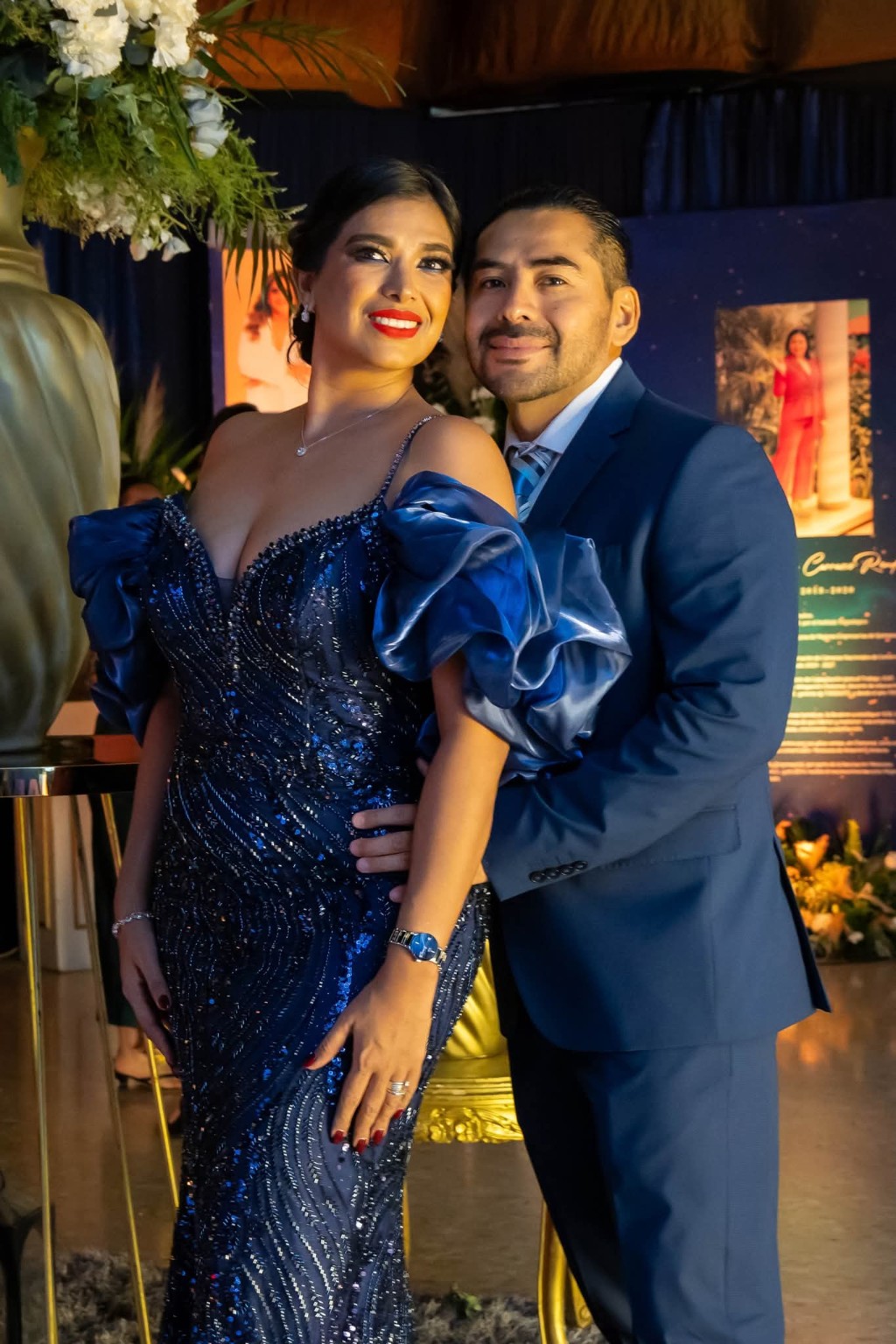 Sabrina Sala acompañada durante la celebración