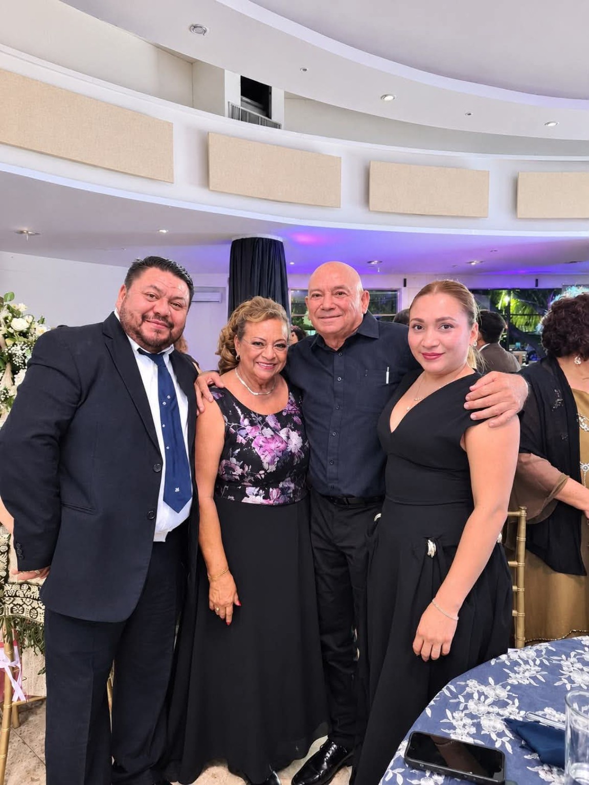 Asistentes durante la cena de gala de Amexme Chetumal